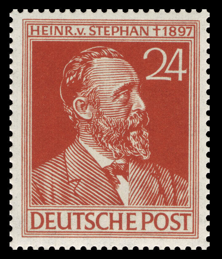 Alliierte Besetzung 1947 963 Heinrich von Stephan